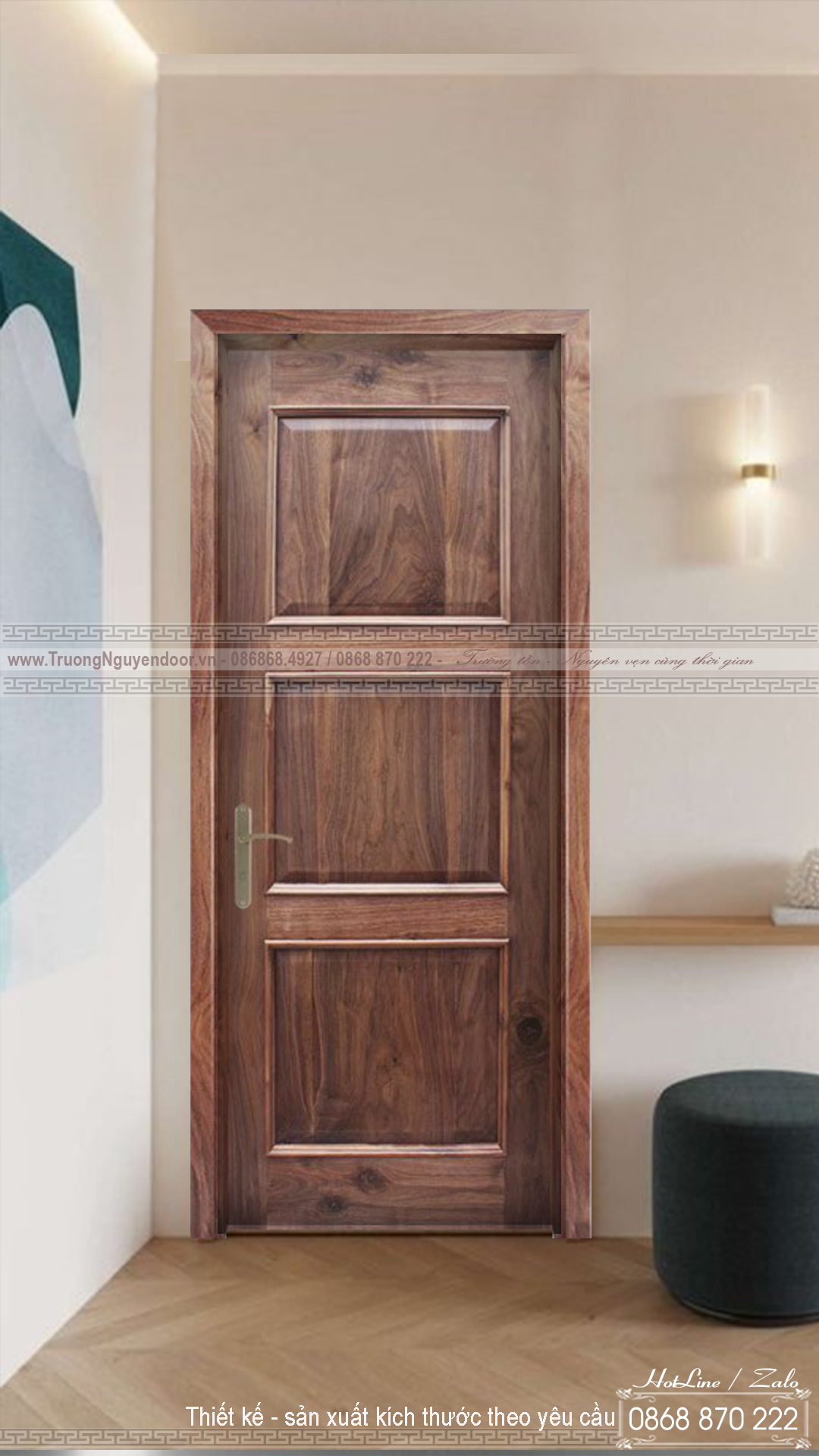 Cửa gỗ tự nhiên TRƯỜNG NGUYÊN DOOR